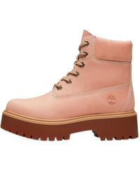 Timberland - Stone Street Leather Ankle Boots - Lyst