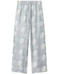 Stella McCartney - Pantalones Con Motivo De Caballo - Lyst