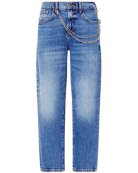 Liu Jo - Boyfriend Jeans With Rips - Lyst