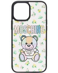 Moschino Cow Print Iphone 12 Pro Max Case in Blue | Lyst