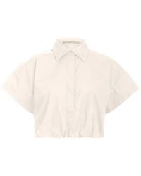 Marie Oliver - Sierra Crop Cotton Top - Lyst