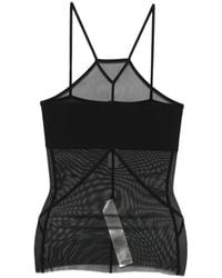 Rick Owens - Sl Combo Sheer Top - Lyst