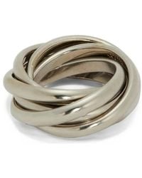 Jil Sander - Toned Multilayer Engraved Bijoux - Lyst