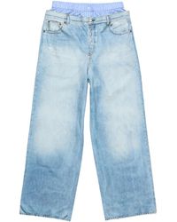 Acne Studios - Printed Trousers - Lyst