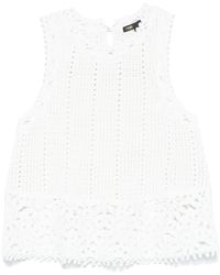 Maje - Top de ganchillo - Lyst