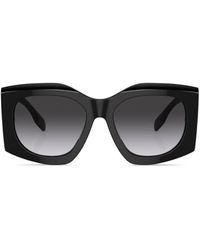 Burberry - Madeline Geometric-frame Sunglasses - Lyst