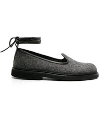 4SDESIGNS - Venetian Brushed Loafers - Lyst