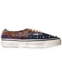 Vans - Authentic Spike-Embellished Frayed Sneakers - Lyst