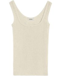 A PAPER KID - Scoop-Neck Tank Top - Lyst