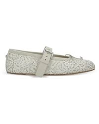 Ann Demeulemeester - Buckle-Strap Ballet Flats - Lyst