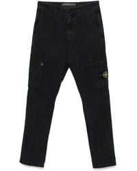 Stone Island - コンパスパッチ カーゴパンツ - Lyst