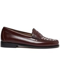 G.H. Bass & Co. - Weejuns Weave Penny Loafers - Lyst