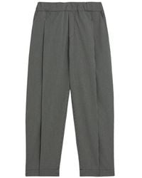 A PAPER KID - Elasticated Pleated Trousers - Lyst