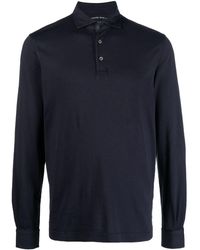 Fedeli - Long-sleeved Polo Shirt - Lyst
