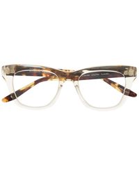 Barton Perreira - Transparente Brille mit rundem Gestell - Lyst
