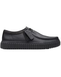 Clarks - Torhill Lo Leather Derby Shoes - Lyst