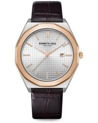 Kenneth Cole - Date-Window 41Mm Watch - Lyst