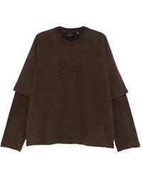 Daily Paper - Logo-Embroidered Layered-Sleeve Sweatshirt - Lyst