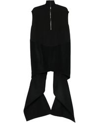 Rick Owens - Asymmetric Panelled Sweater - Lyst