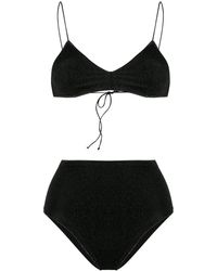 Oséree - Black "lumière" Two-piece Swimsuit - Lyst
