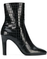 Saint Laurent - Jane 90 Zip Boots - Lyst