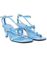 JW Anderson - Knot-detail Ankle-strap Sandals - Lyst