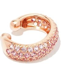 SHAY - 18Kt Rose Jumbo Sapphire Ear Cuff - Lyst