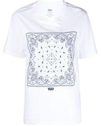 Levi's - Camiseta con estampado de bandana - Lyst