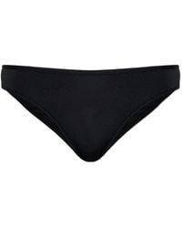DIESEL - Shirley-Utlt Logo-Plaque Bikini Bottoms - Lyst
