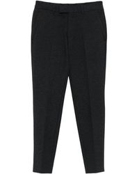 Karl Lagerfeld - Side-Pockets Textured Trousers - Lyst