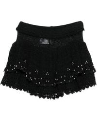 Isabel Marant - Mini Beaded Skirt - Lyst