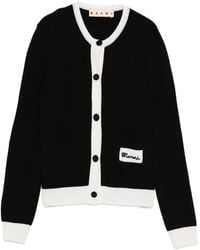 Marni - Cardigan Con Ricamo - Lyst