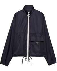 Prada - Re-Nylon Bomber Jacket - Lyst