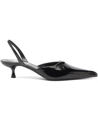 DIESEL - D-Ten&Half Oval D Slingback Pumps - Lyst
