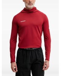 Mammut - Selun Fl Logo-Print Hoodie - Lyst