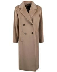 Weekend by Maxmara - Zufolo Double-Breasted Wool Coat - Lyst