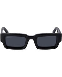 Off-White c/o Virgil Abloh - Lecce Rectangle-frame Sunglasses - Lyst