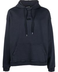 DSquared² - Embroidered-logo Hoodie - Lyst