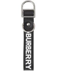 Burberry - Logo-embossed Key Ring - Lyst
