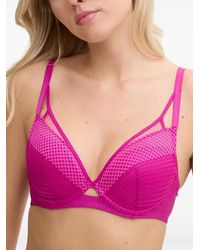 Chantelle - Soutien-Gorge Pulp Play À Bretelles Et Empiècements En Mesh - Lyst