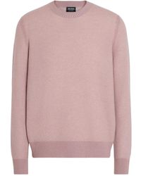 ZEGNA - Cashmere Crewneck Sweater - Lyst