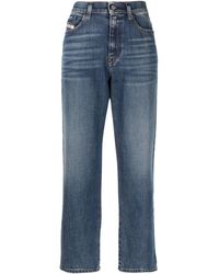DIESEL - Jeans crop D-AIR 2016 - Lyst