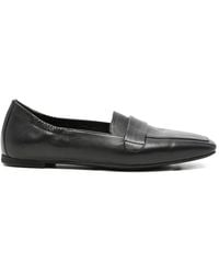 SERGIO MORETTI FIRENZE - Square-Toe Leather Loafers - Lyst