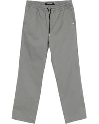 KARL LAGERFELD - Logo-Plaqued Straight-Leg Trousers - Lyst