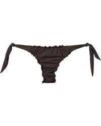 Amir Slama - Ruffled Trim Bikini Bottom - Lyst