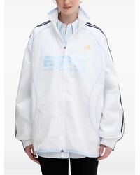 adidas - Teamgeist 2.0 Logo-Print Zip-Up Jacket - Lyst