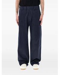 Prada - Riemlussen Broek Met Wijde Pijpen - Lyst