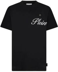 Philipp Plein - Round Neck T-Shirt Signature - Lyst