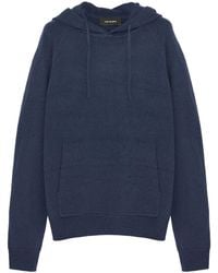 Yves Salomon - Wool-Cashmere Knit Hoodie - Lyst