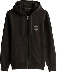 Tommy Hilfiger - Kapuzenjacke Mit Reißverschluss - Lyst